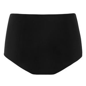 Matteau - Braguita de bikini de talle alto | Negra