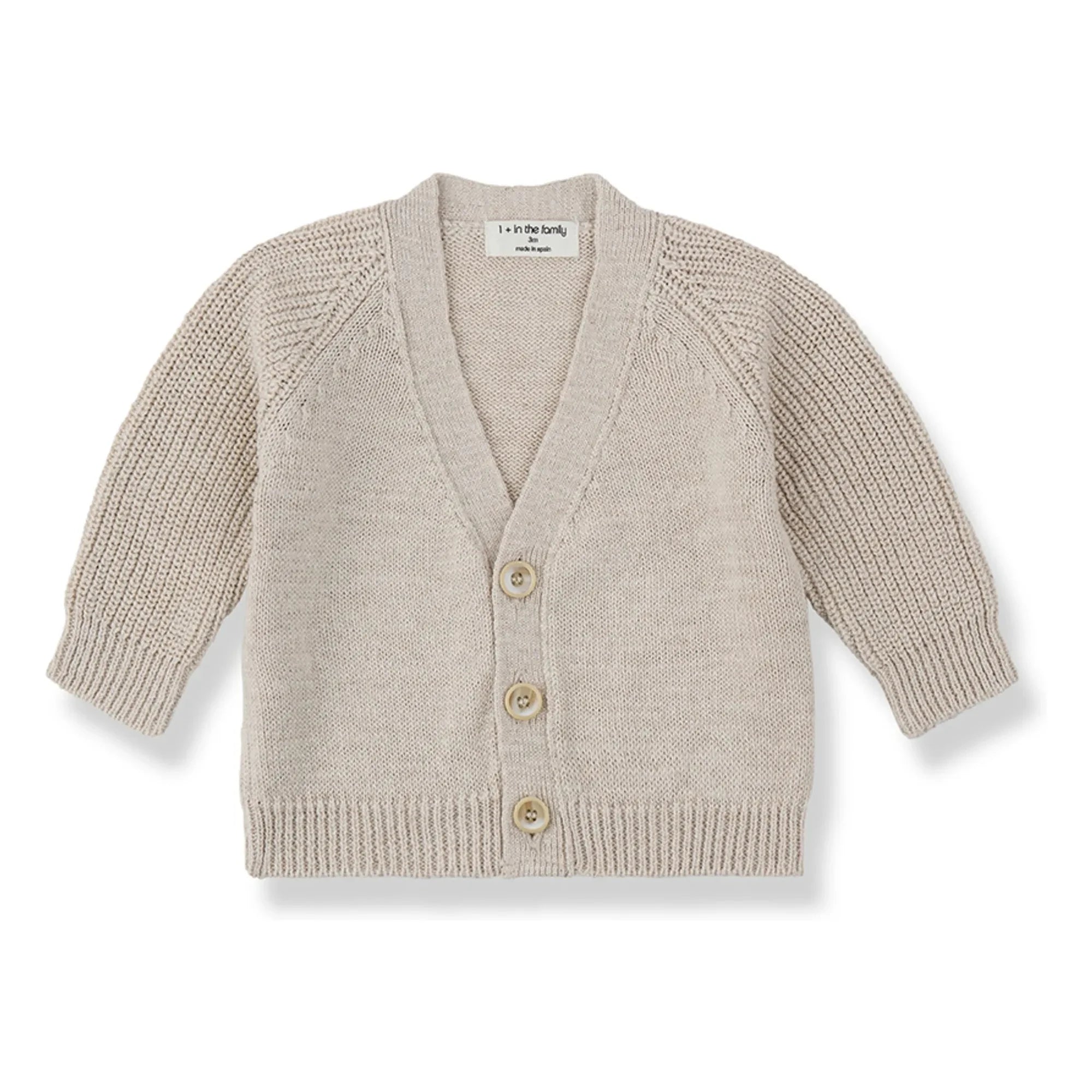 1+ in the family - Cárdigan de lino Portol | Beige