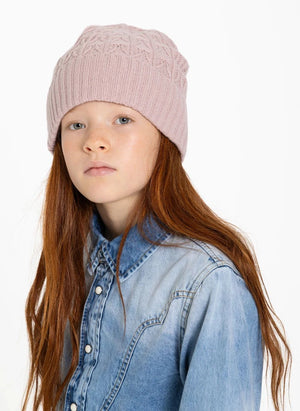 Hundred Pieces - Gorra de lana Merinos Sierra | Rosa
