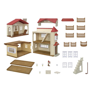 Sylvanian Families - Casa grande y luminosa con habitación secreta