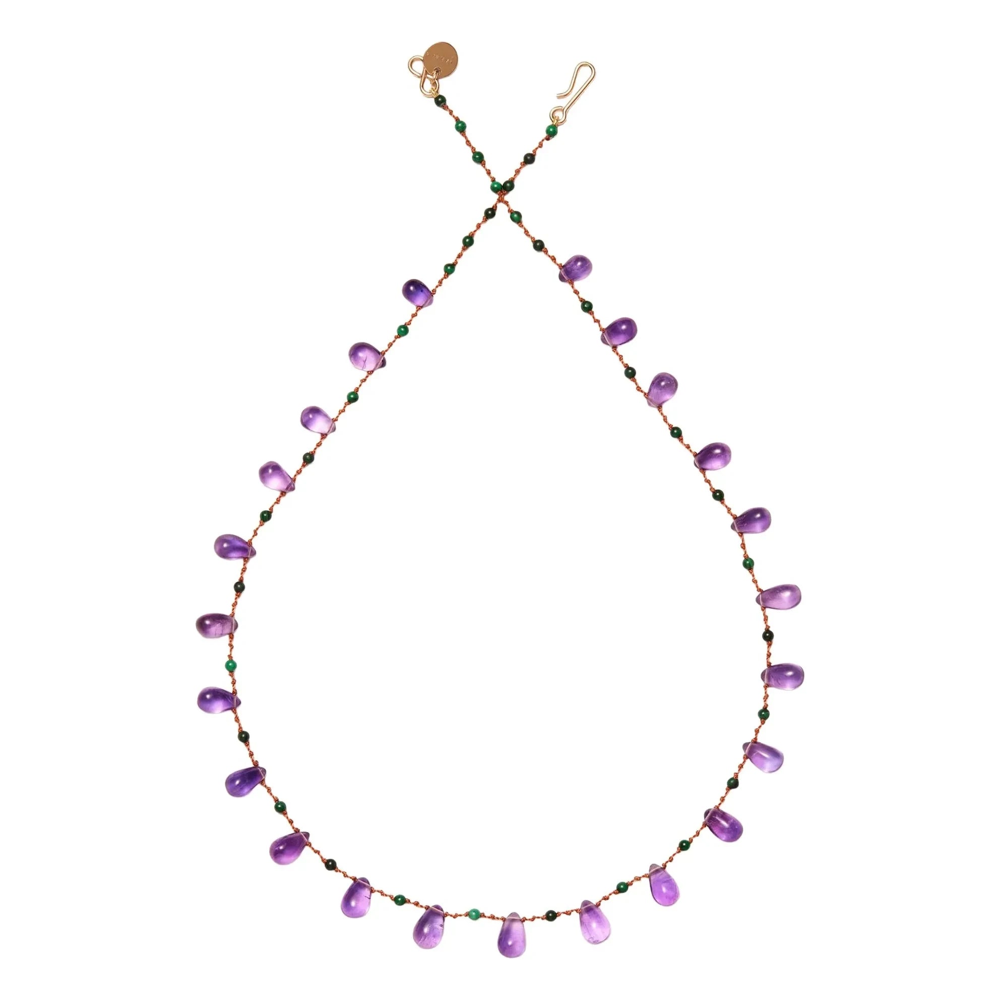 Ivarene - Collar Youngtown Drops & Beads | Amatista