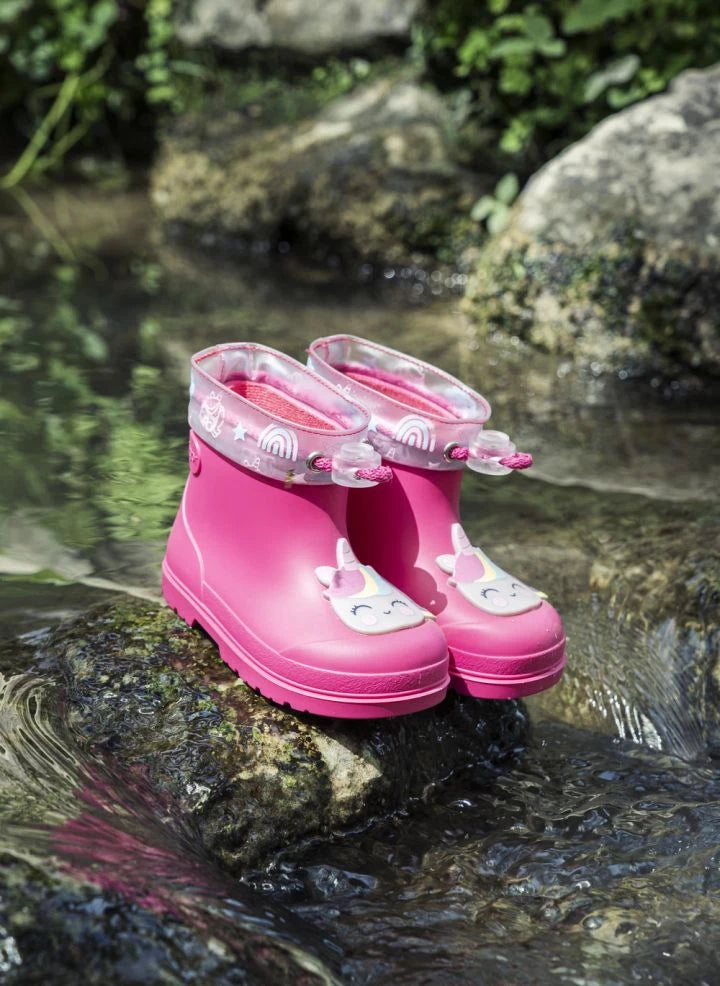 Igor - Botas de lluvia Mendi Unicornio | Fucsia