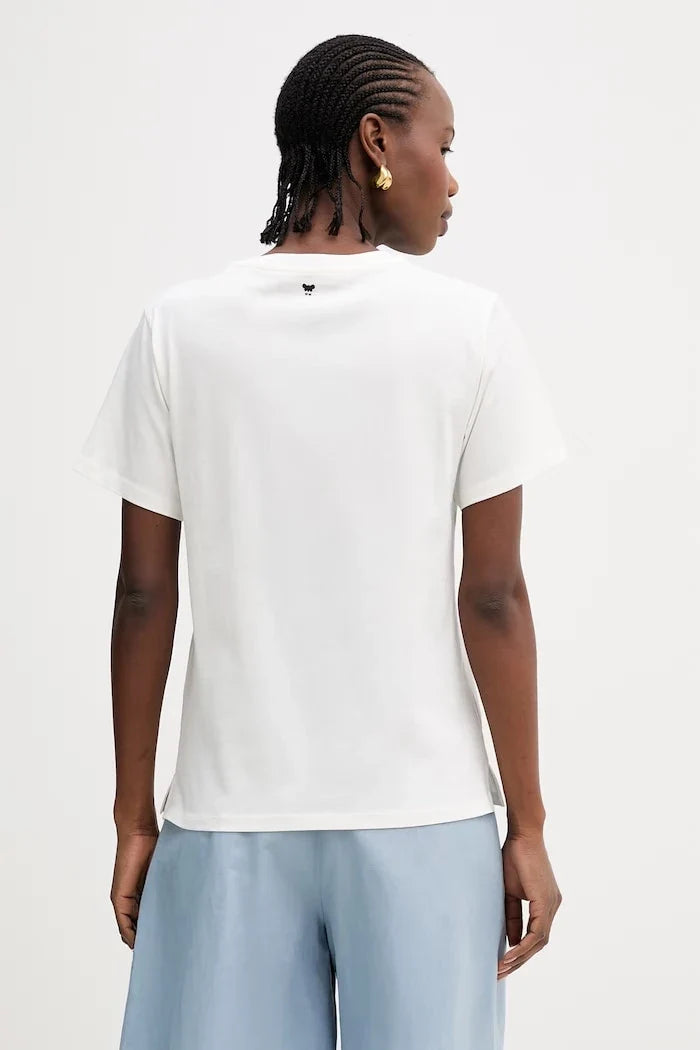 Camiseta de algodón Weekend Max Mara PANTERA