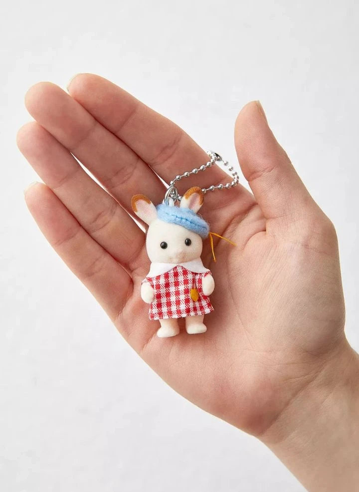 Sylvanian Families - Llavero Conejo Chocolate