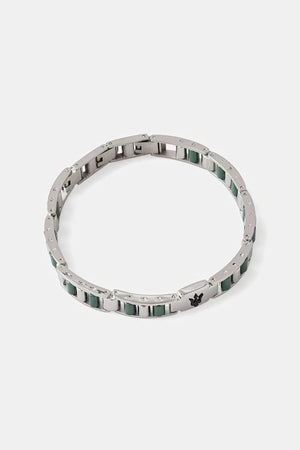 Pulsera de hombre MASERATI de acero inoxidable y CERÁMICA