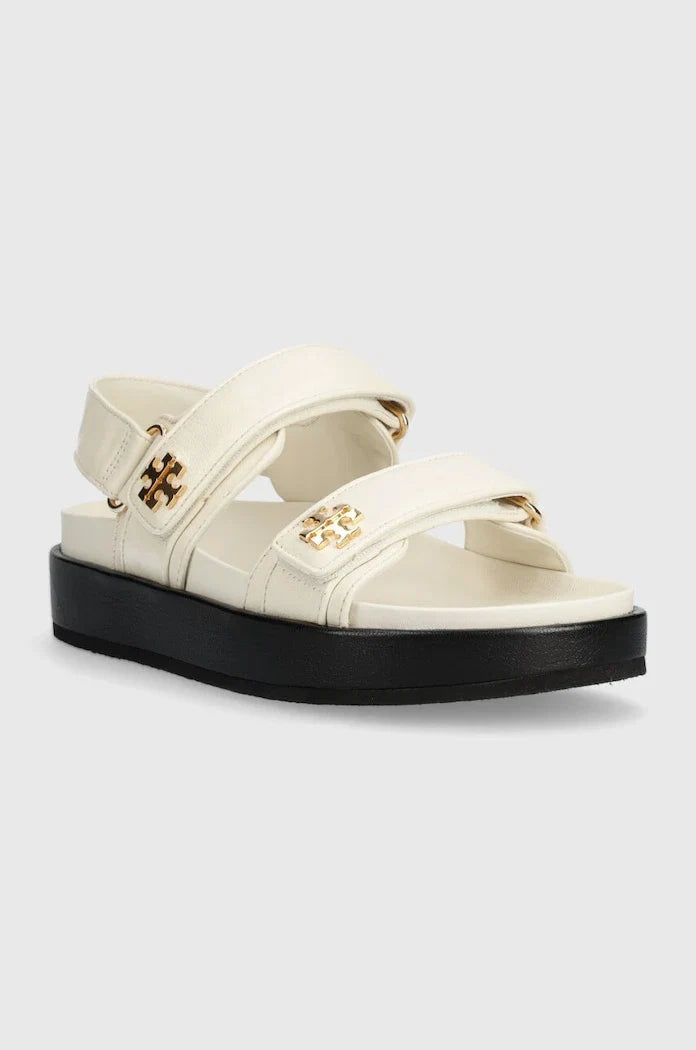 Sandalia de piel Kira Sport de Tory Burch