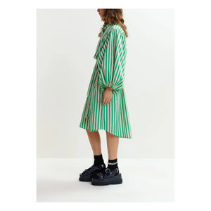 Essentiel Antwerp - Vestido a Rayas Jodianna | Verde