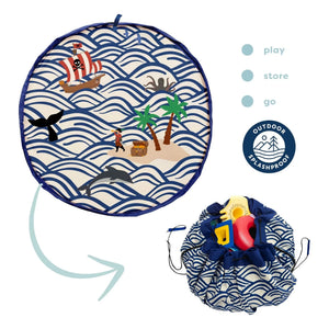 Play and Go - Bolsa / colchoneta de exterior Noomad - Pirata | Azul