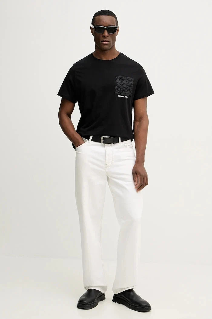 Camiseta de algodón de Michael Kors
