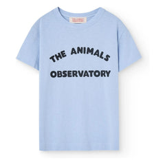 The Animals Observatory - Rooster Logo T-shirt | Açık Mavi