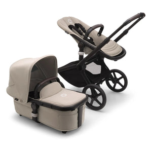 Bugaboo - Bugaboo Fox 5 Cochecito todoterreno - Chasis negro | Marrón topo
