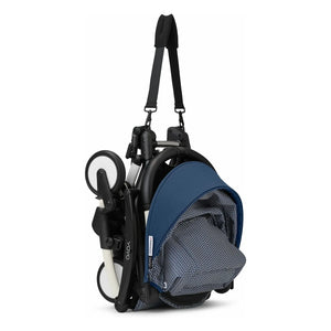 Stokke® - Cochecito YOYO³ 6+ Chasis blanco | Azul Air France