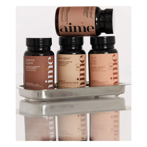 AIME - Suplemento alimenticio Balance & Glow - 60 cápsulas