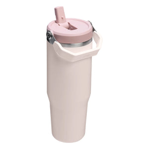 Stanley 1913 - Vaso térmico con aislamiento - IceFlow Flip Straw 2.0 | Rosa Claro