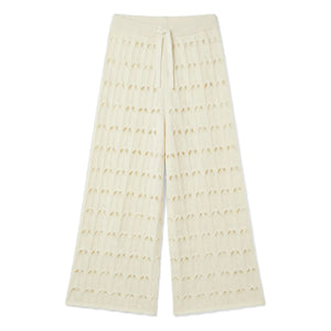 Zimmermann - Pantalón de punto calado | Blanco