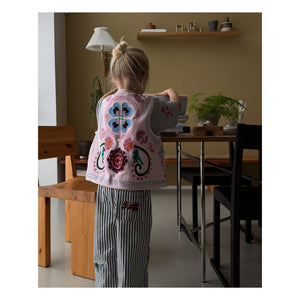 SISSEL EDELBO - Chaleco sin mangas Caia - Colección infantil | Rosa