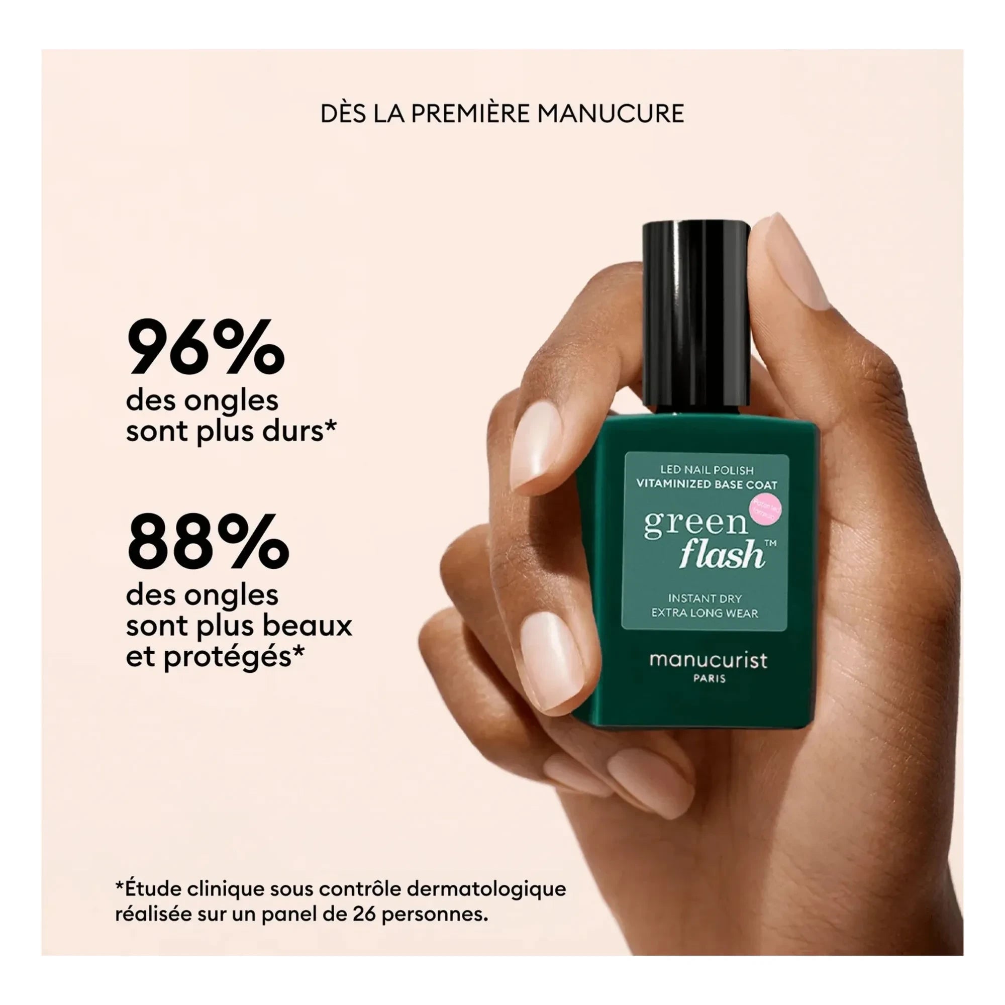 Manucurist - Green Flash base coat vitaminado - 15 ml