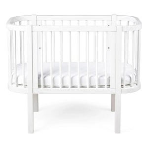 Sebra - Cuna cododo de madera | Blanca