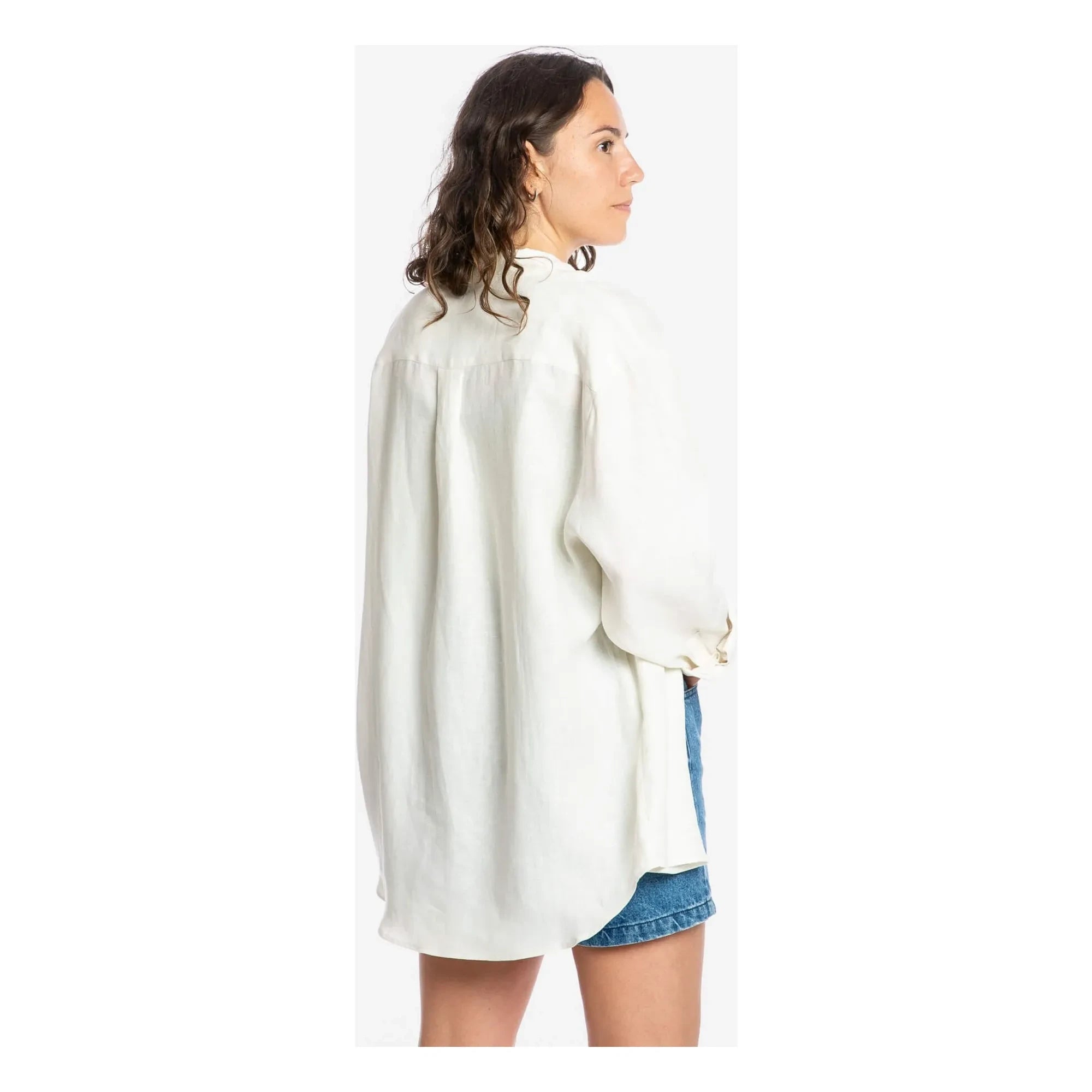 Matona - Camisa de lino | Blanco