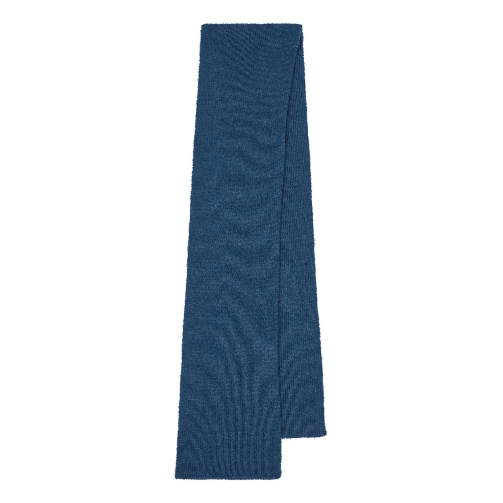 Le Bonnet Ámsterdam - Bufanda de Lana y Angora | Azul Marino