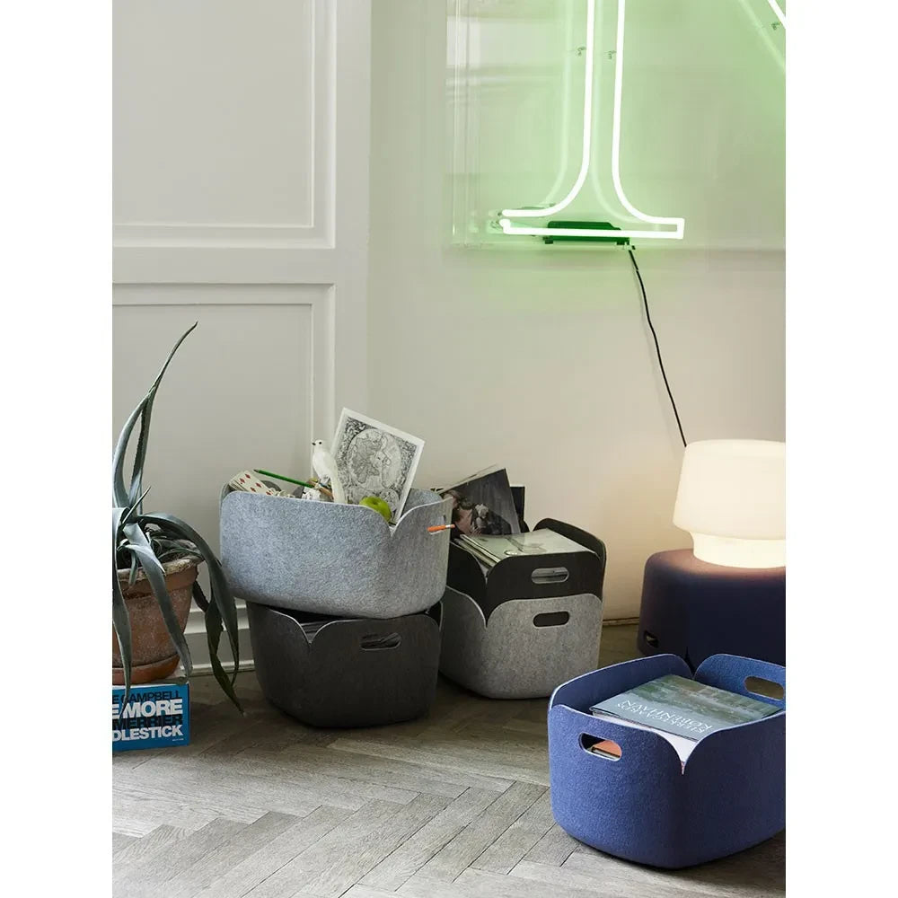 Muuto - Cesta de Almacenamiento Restore - Negro