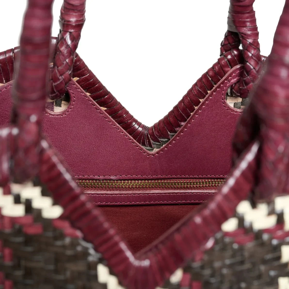 Vipera - Bolso tote Cruella Patch de piel | Gris