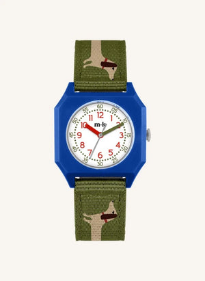 Mini Kyomo - Reloj Teckels - Mini Kyomo x Taxi Brousse | Haki