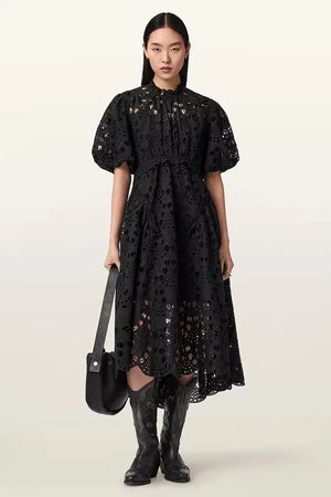 AllSaints Vestido acampanado ODETTE
