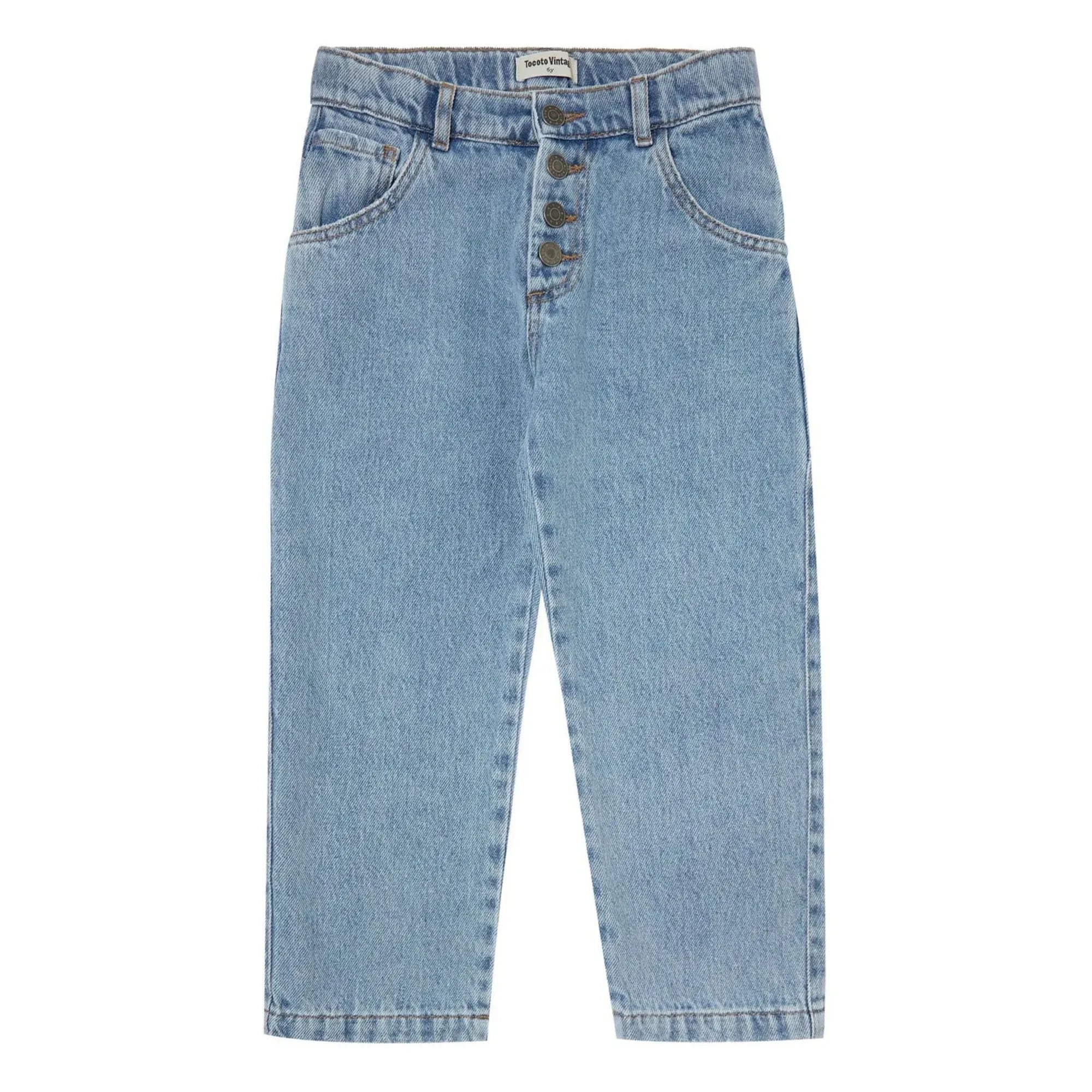 Tocoto Vintage - Vaqueros de corte relajado | Azul denim