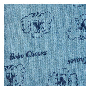 Bobo Choses - Vaqueros de algodón orgánico con perro | Azul