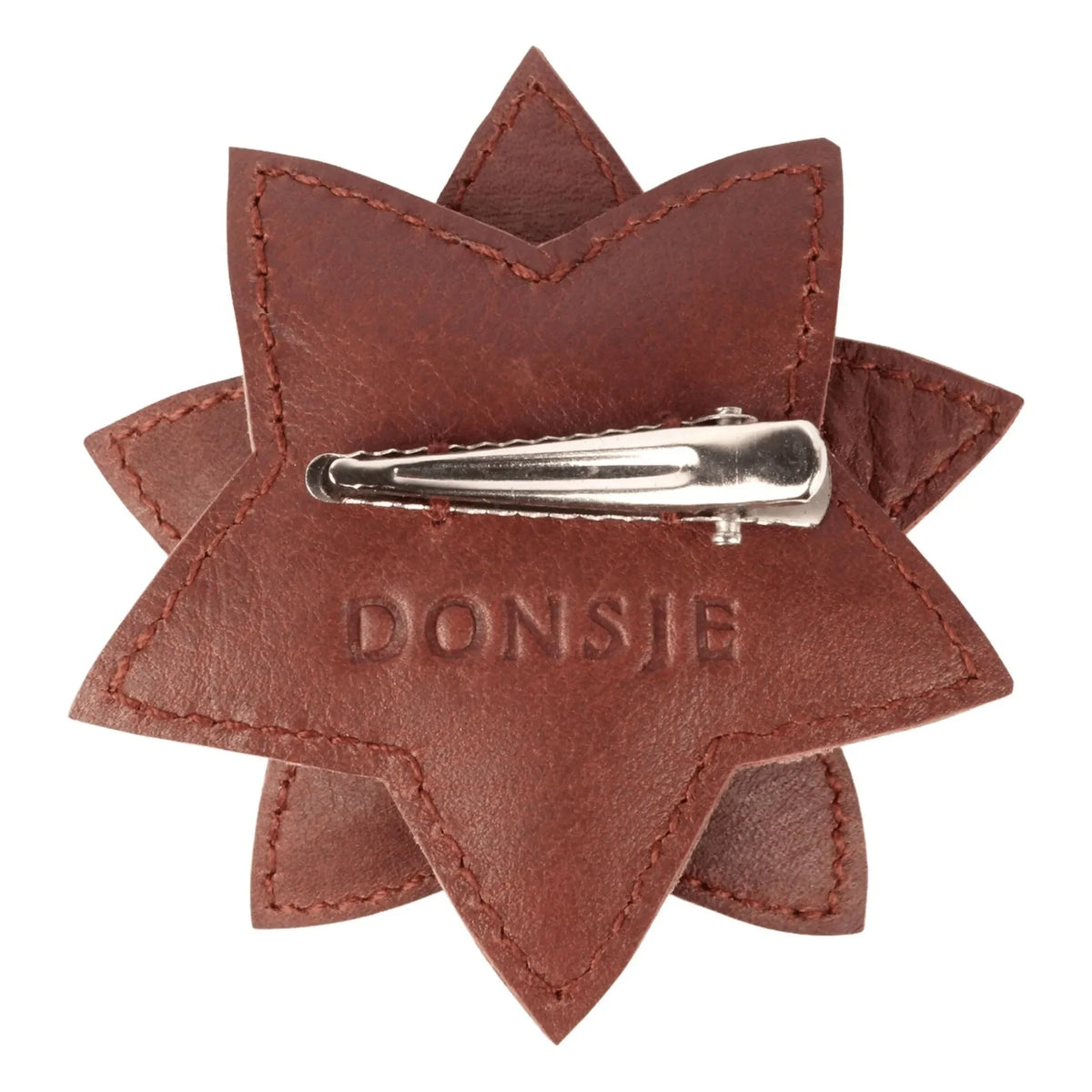 Donsje - Wonda Fleur d'Hivers saç tokası | Kahverengi