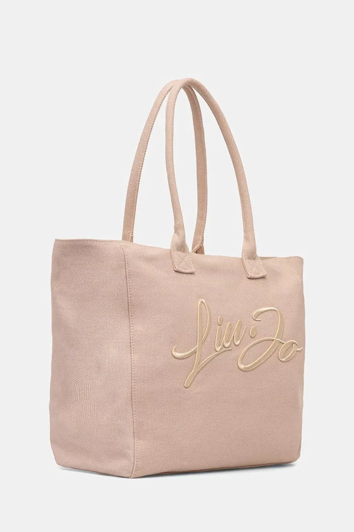 Bolso de playa de algodón para mujer Liu Jo
