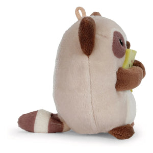 Nici - Peluche de mapache Rakuma de hadas | Rosa