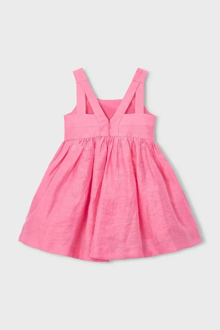 Vestido de lino Mayoral para niña