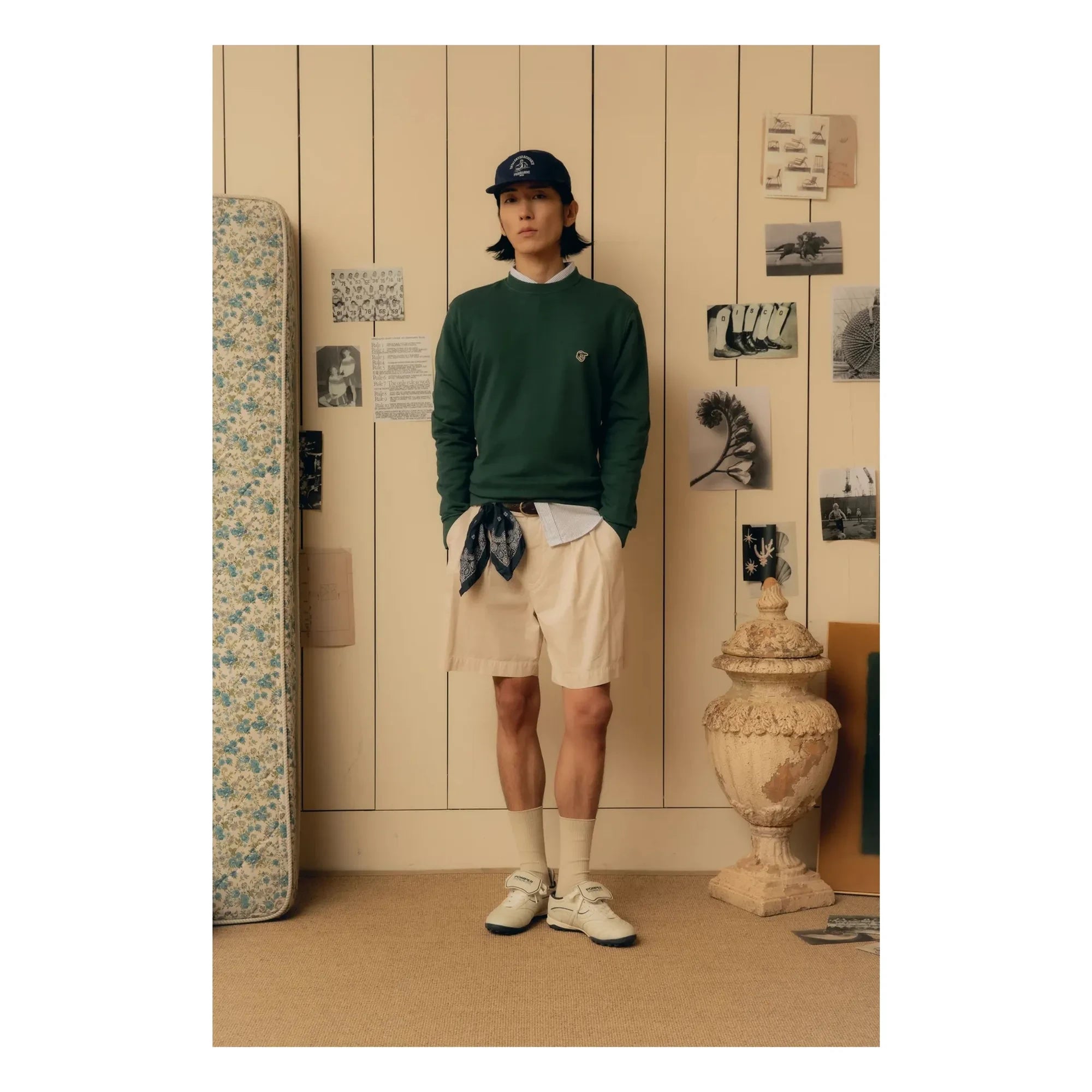 Pompeii - Sudadera Emilio | Verde cromo