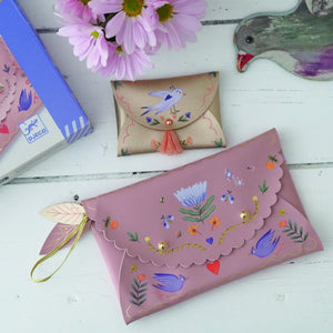 Djeco - DIY Kiti - Kendi Clutch Çantalarınızı Yapın: Sweet Fashionista