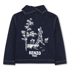 Kenzo - Kenzo Garden Chaqueta Vaquera | Azul Oscuro