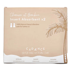 Cadaence - Insertos de Pañal de Natación - Set de 2 | Gris