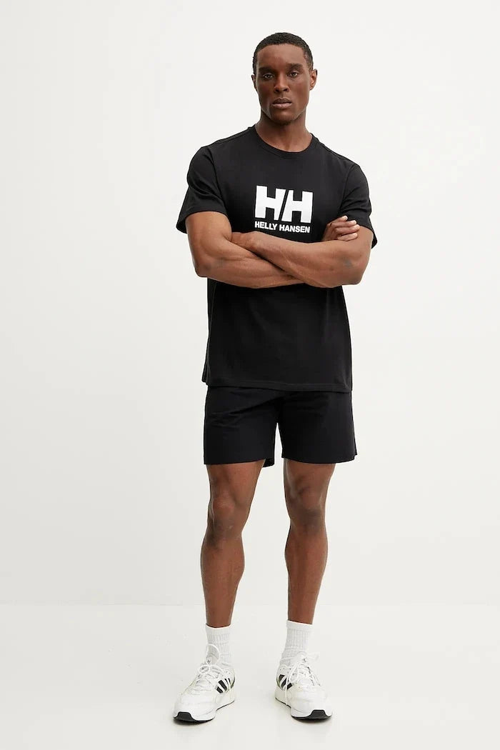 Camiseta de algodón Helly Hansen HH LOGO