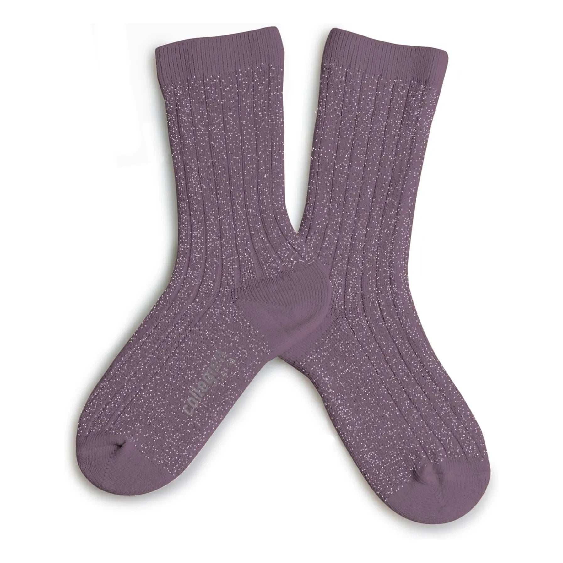 Collégien - Calcetines con purpurina Victoire | Morado