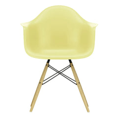 Vitra - Silla DAW - base de arce - Charles & Ray Eames | Amarillo limón