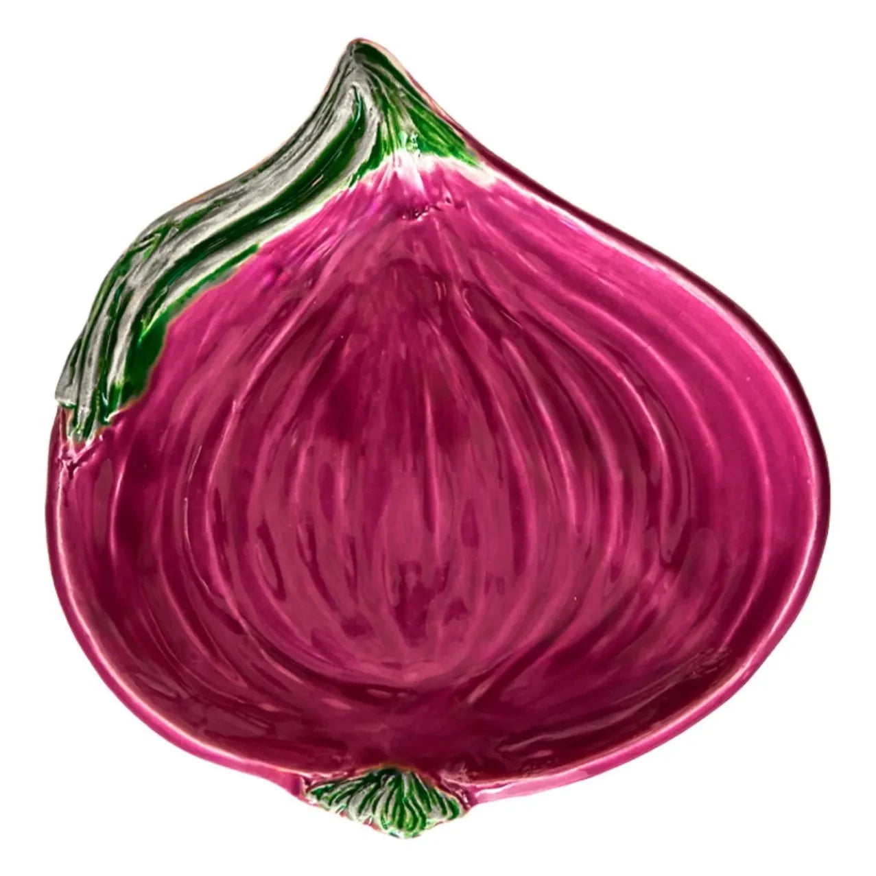 Bitossi - Plato de cerámica cebolla Cipolla | Rosa