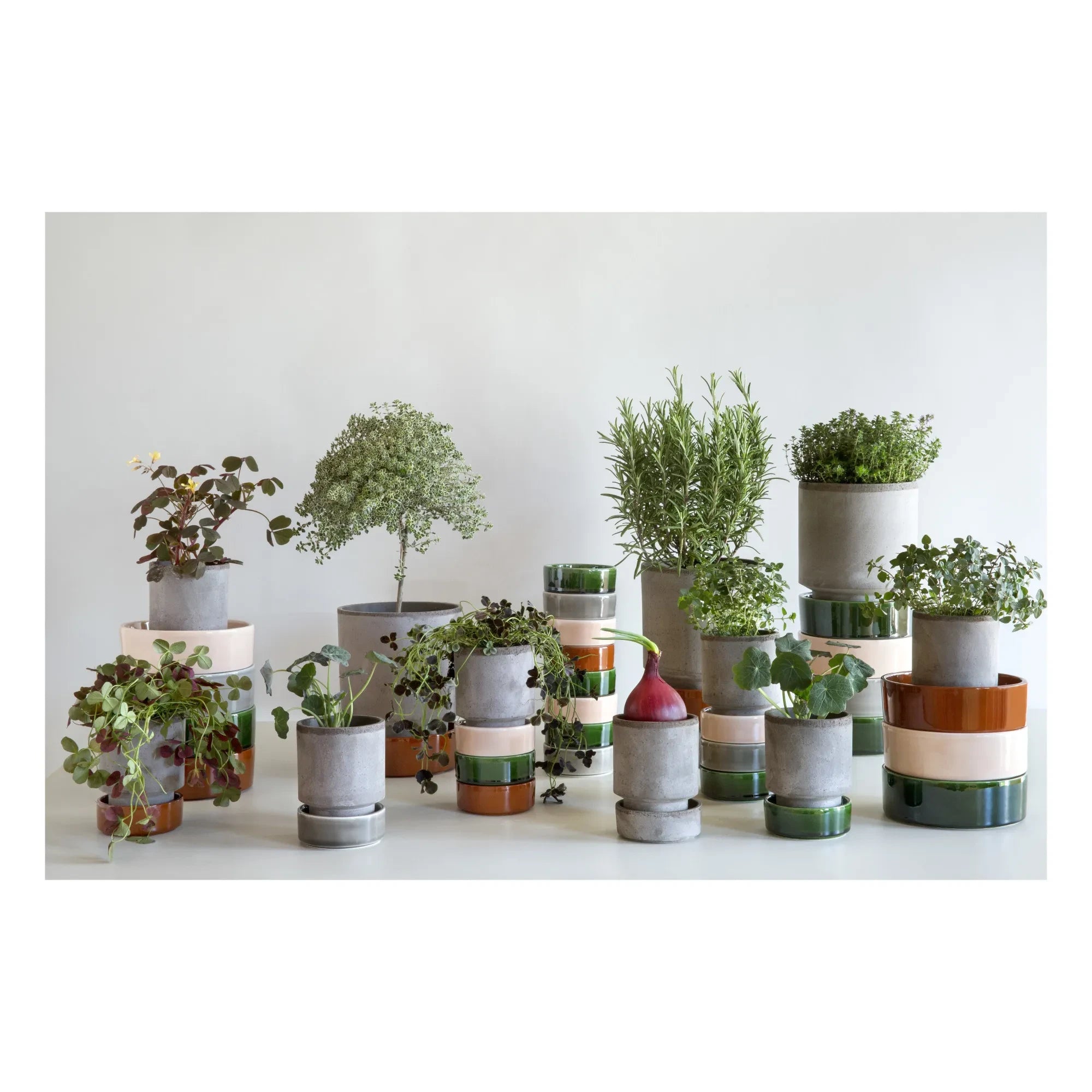 Bergs Potter - Maceta Hoff | Gris