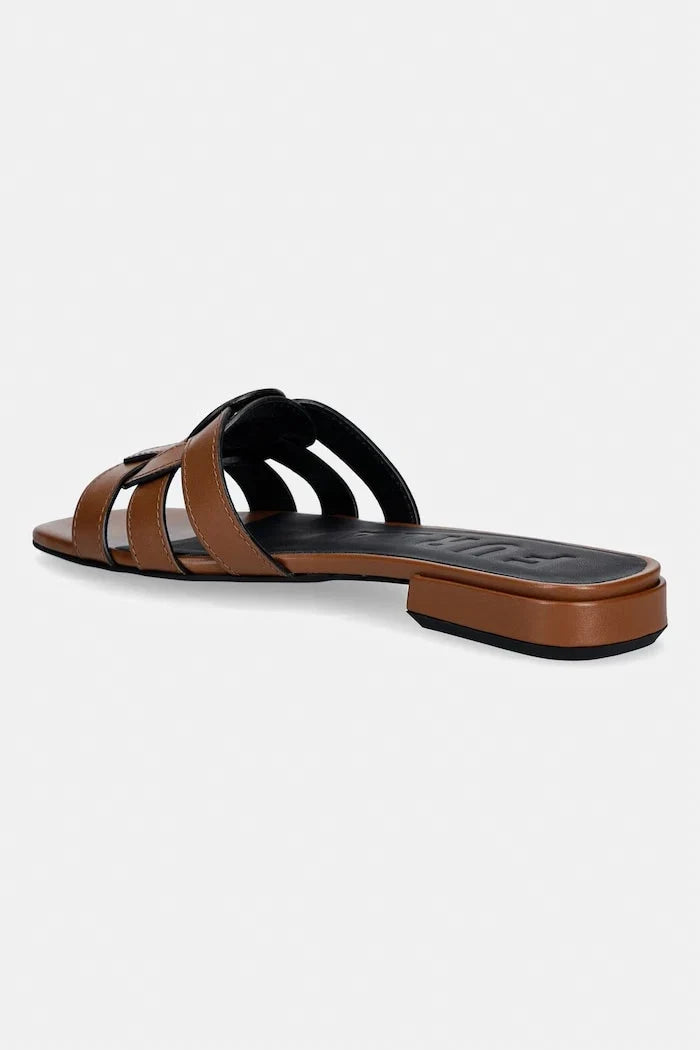 Furla Chancla de Piel para Mujer Summer