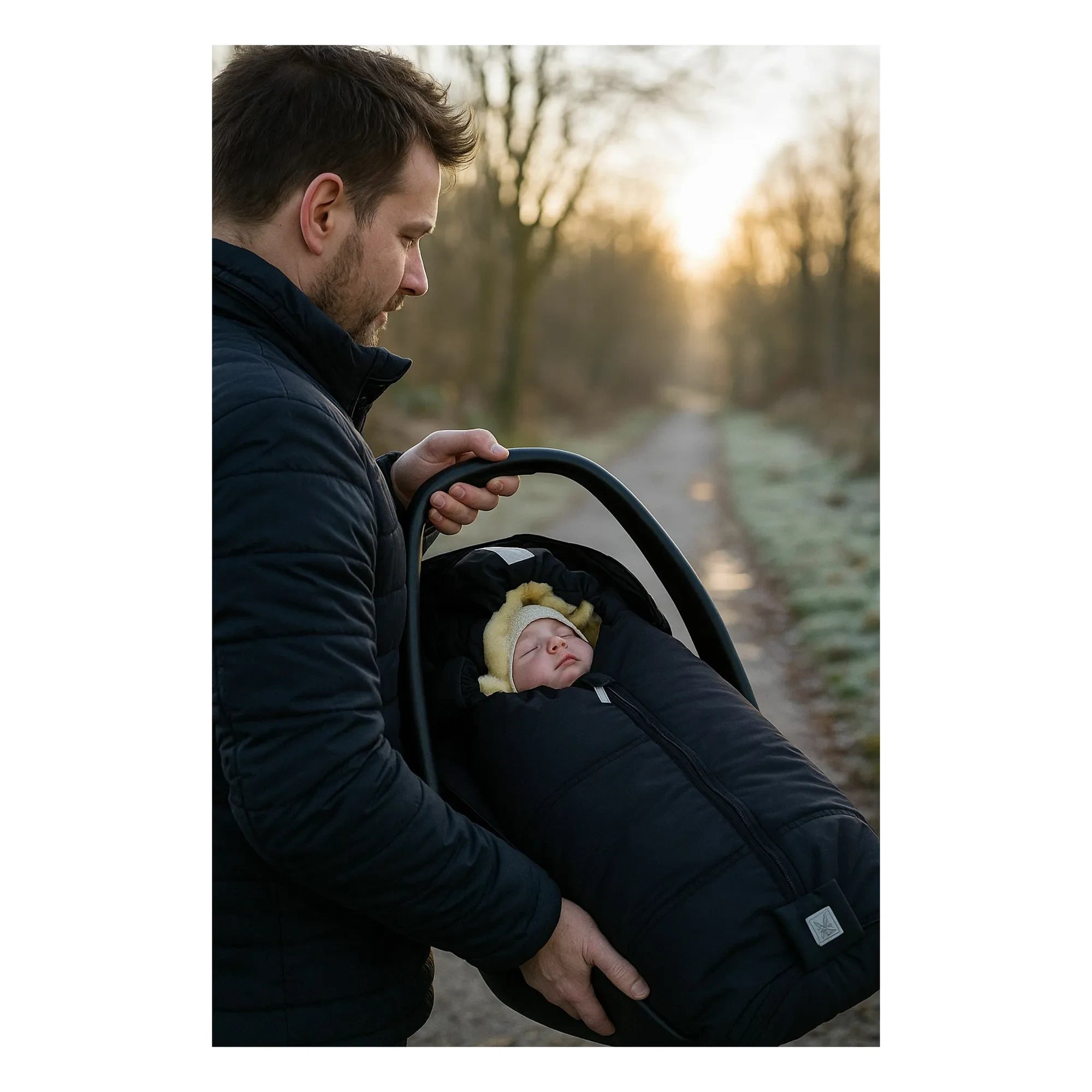 Kaiser - Funda universal para silla de coche de bebé Naadja | Negro