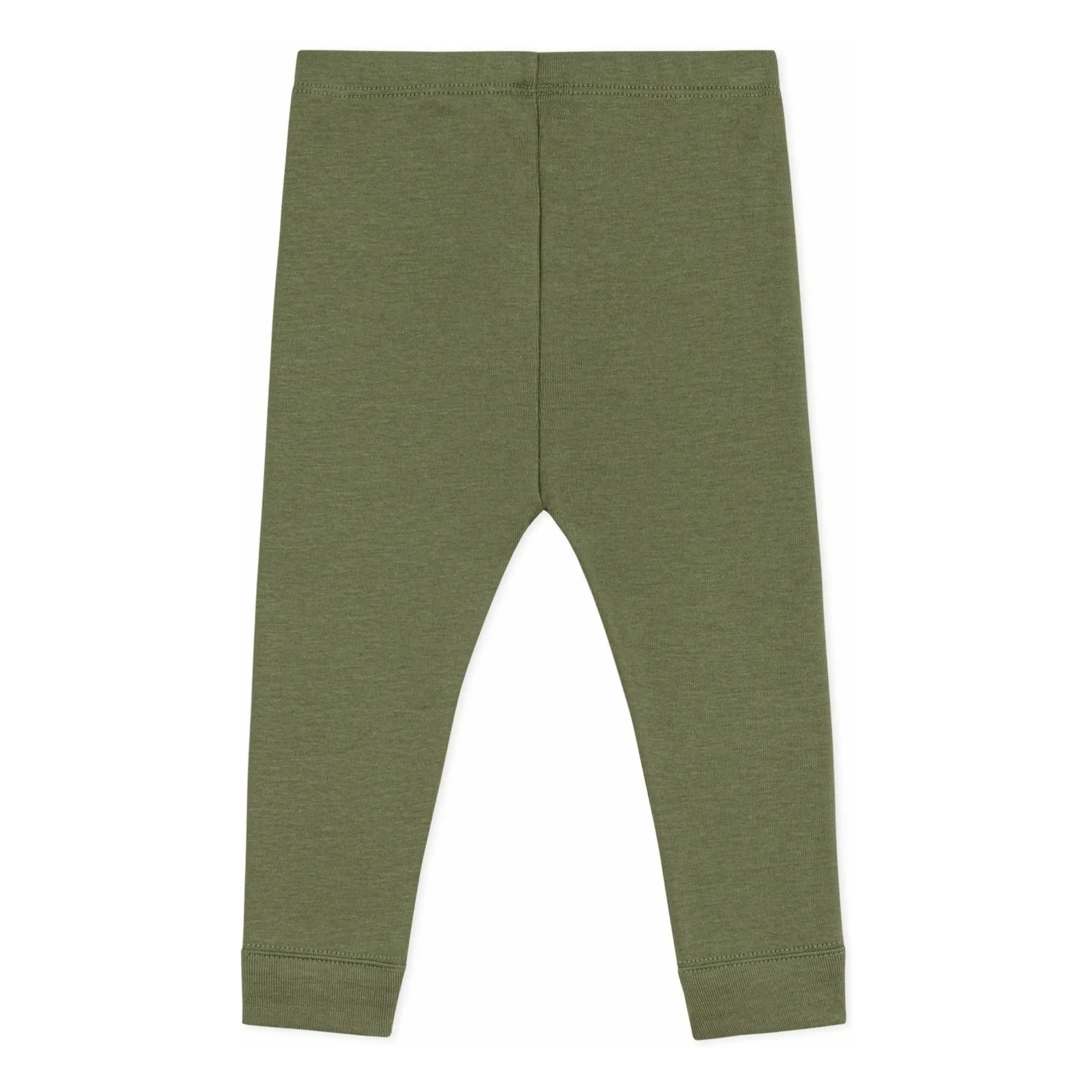 Petit Bateau - Leggings de algodón orgánico | Caqui