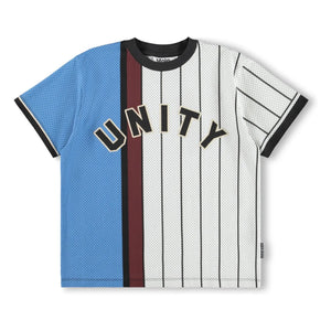 Molo - Camiseta de algodón orgánico con rayas Rodney Unity | Azul
