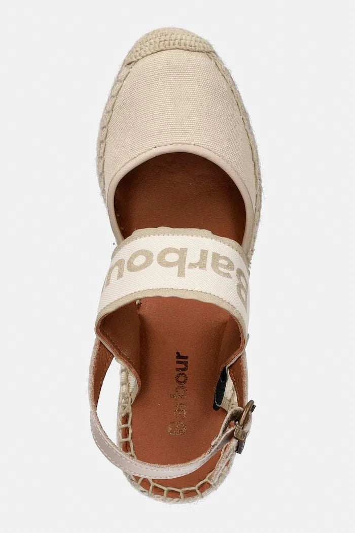Zapatos de esparto abiertos para mujer Barbour Lyndhurst