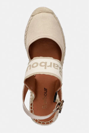 Zapatos de esparto abiertos para mujer Barbour Lyndhurst