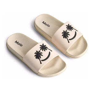 Molo - Zhappy Palm Smile Sandalias de playa | Crudo